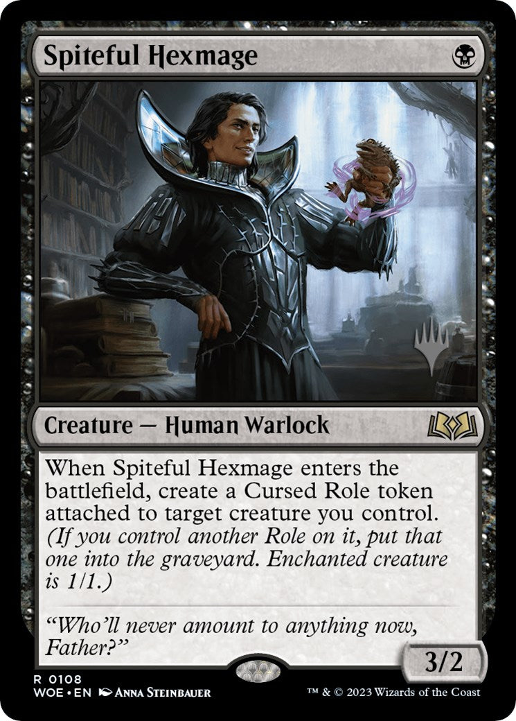 Spiteful Hexmage (Promo Pack) [Wilds of Eldraine Promos] - Magic: The Gathering - Card Brawlers | Quebec | Canada |
