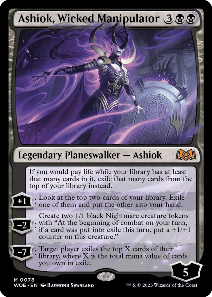 Ashiok, Wicked Manipulator (Promo Pack) [Wilds of Eldraine Promos] - Magic: The Gathering - Card Brawlers | Quebec | Canada |