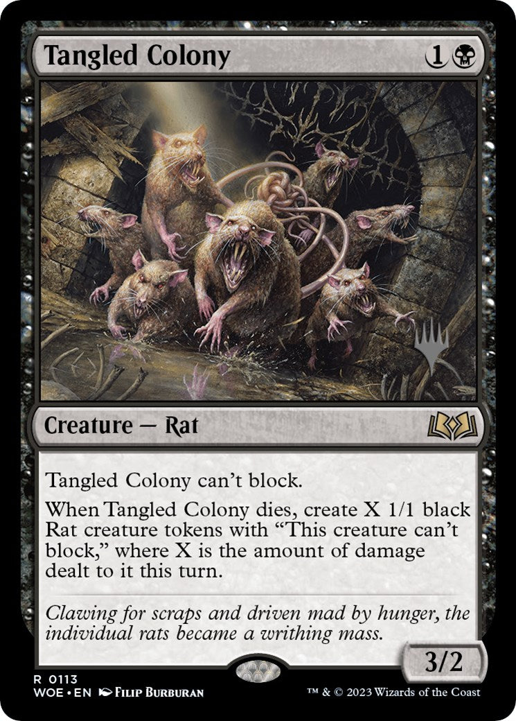 Tangled Colony (Promo Pack) [Wilds of Eldraine Promos] - Magic: The Gathering - Card Brawlers | Quebec | Canada |