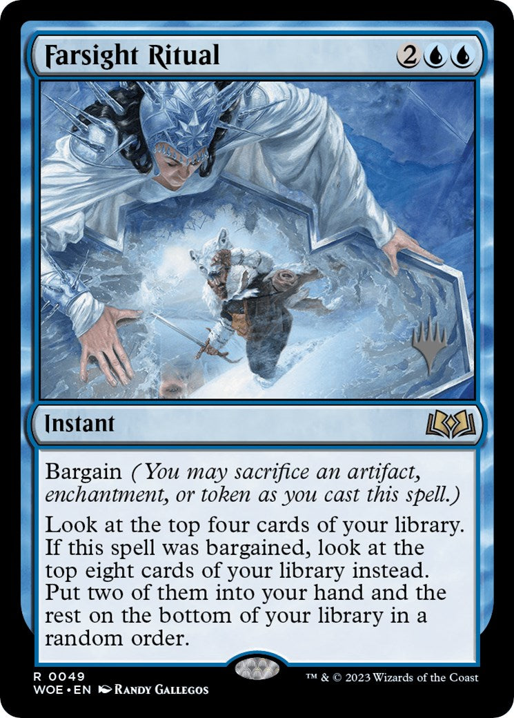Farsight Ritual (Promo Pack) [Wilds of Eldraine Promos] - Magic: The Gathering - Card Brawlers | Quebec | Canada |