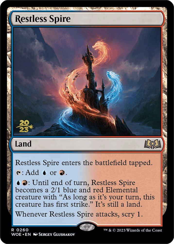 Restless Spire [Wilds of Eldraine Prerelease Promos] - Magic: The Gathering - Card Brawlers | Quebec | Canada |