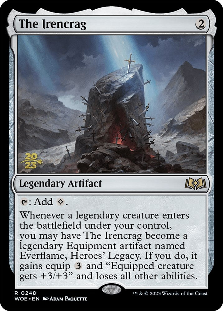 The Irencrag [Wilds of Eldraine Prerelease Promos] - Magic: The Gathering - Card Brawlers | Quebec | Canada |