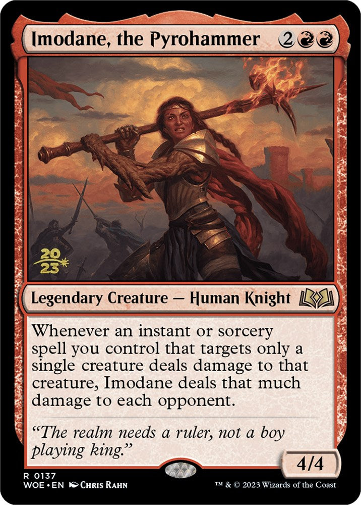 Imodane, the Pyrohammer [Wilds of Eldraine Prerelease Promos] - Magic: The Gathering - Card Brawlers | Quebec | Canada |