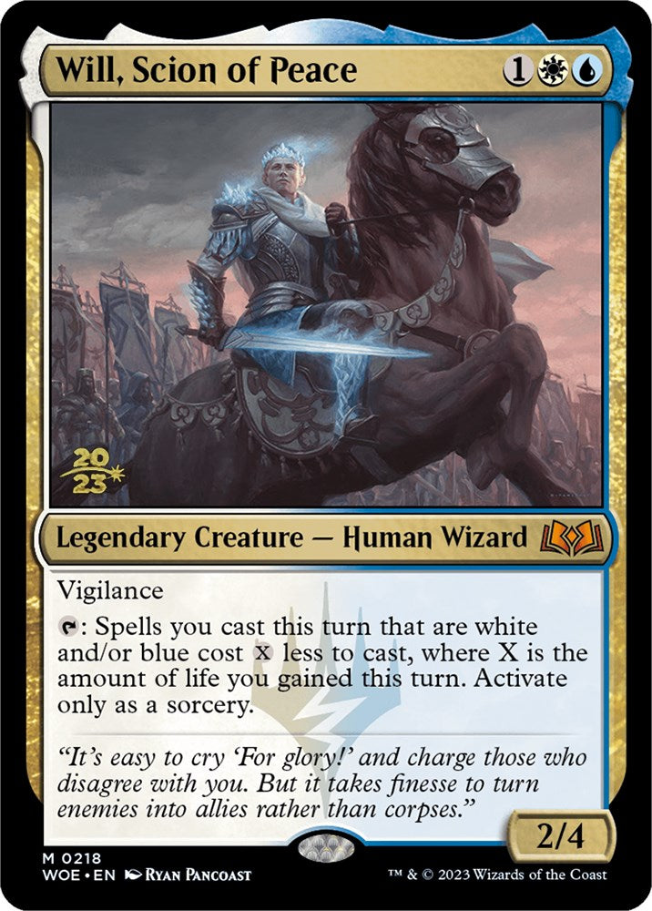 Will, Scion of Peace [Wilds of Eldraine Prerelease Promos] - Magic: The Gathering - Card Brawlers | Quebec | Canada |