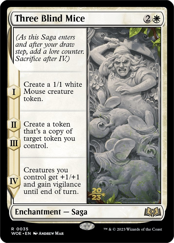Three Blind Mice [Wilds of Eldraine Prerelease Promos] - Magic: The Gathering - Card Brawlers | Quebec | Canada |