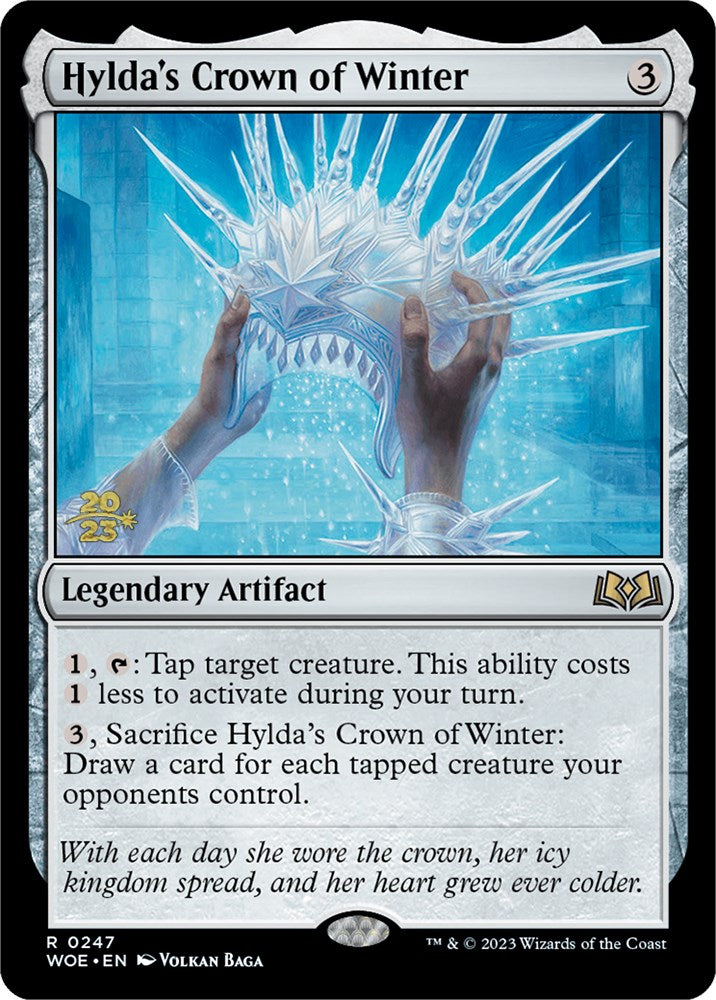Hylda's Crown of Winter [Wilds of Eldraine Prerelease Promos] - Magic: The Gathering - Card Brawlers | Quebec | Canada |