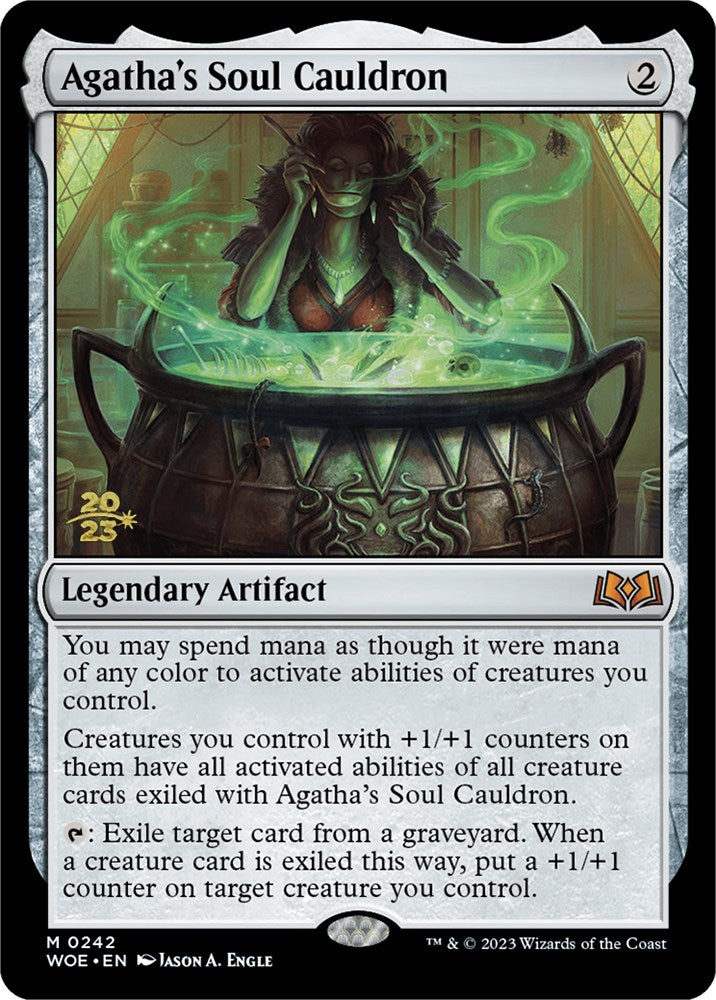 Agatha's Soul Cauldron [Wilds of Eldraine Prerelease Promos] - Magic: The Gathering - Card Brawlers | Quebec | Canada |