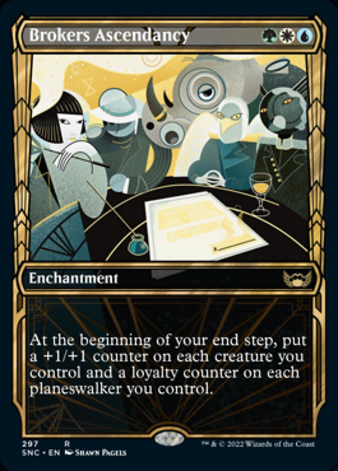 Brokers Ascendancy (Showcase Golden Age) [Streets of New Capenna] - Magic: The Gathering - Card Brawlers | Quebec | Canada |