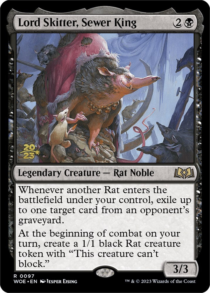 Lord Skitter, Sewer King [Wilds of Eldraine Prerelease Promos] - Magic: The Gathering - Card Brawlers | Quebec | Canada |