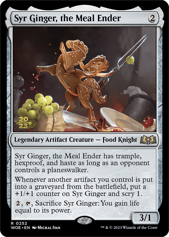 Syr Ginger, the Meal Ender [Wilds of Eldraine Prerelease Promos] - Magic: The Gathering - Card Brawlers | Quebec | Canada |