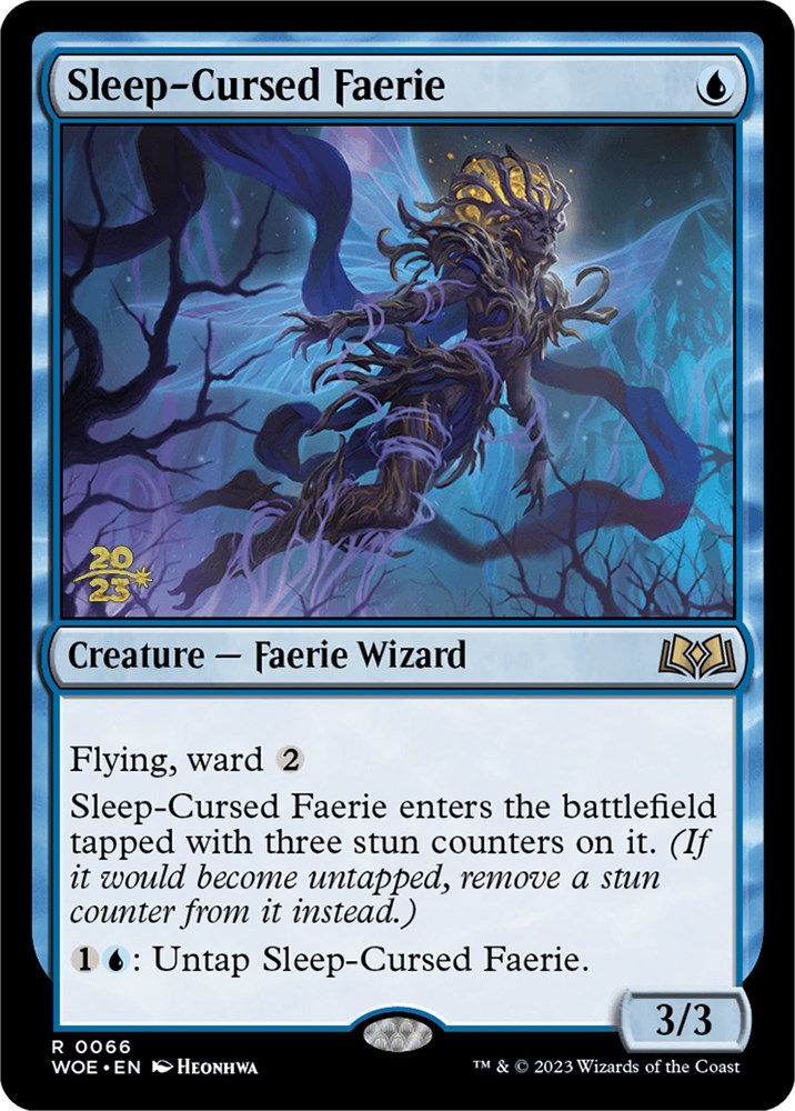 Sleep-Cursed Faerie [Wilds of Eldraine Prerelease Promos] - Magic: The Gathering - Card Brawlers | Quebec | Canada |