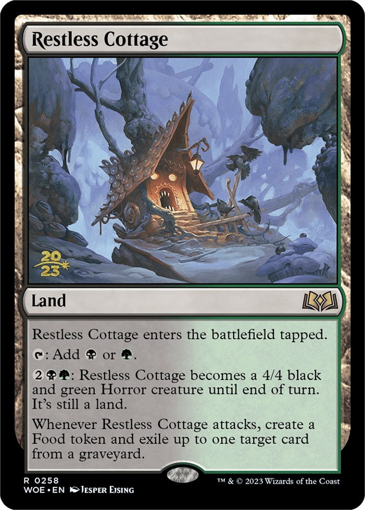 Restless Cottage [Wilds of Eldraine Prerelease Promos] - Magic: The Gathering - Card Brawlers | Quebec | Canada |
