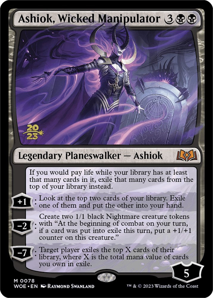 Ashiok, Wicked Manipulator [Wilds of Eldraine Prerelease Promos] - Magic: The Gathering - Card Brawlers | Quebec | Canada |