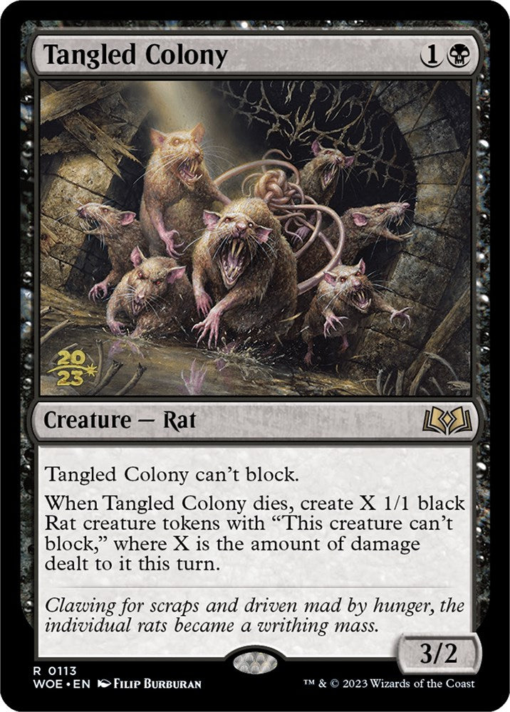 Tangled Colony [Wilds of Eldraine Prerelease Promos] - Magic: The Gathering - Card Brawlers | Quebec | Canada |