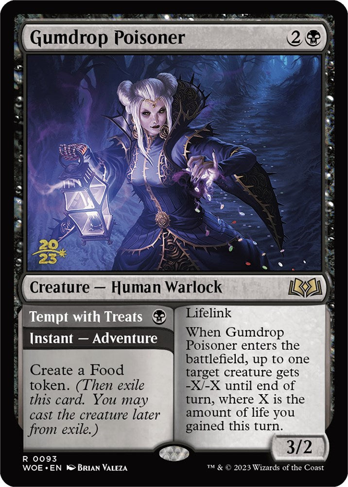 Gumdrop Poisoner // Tempt with Treats [Wilds of Eldraine Prerelease Promos] - Magic: The Gathering - Card Brawlers | Quebec | Canada |