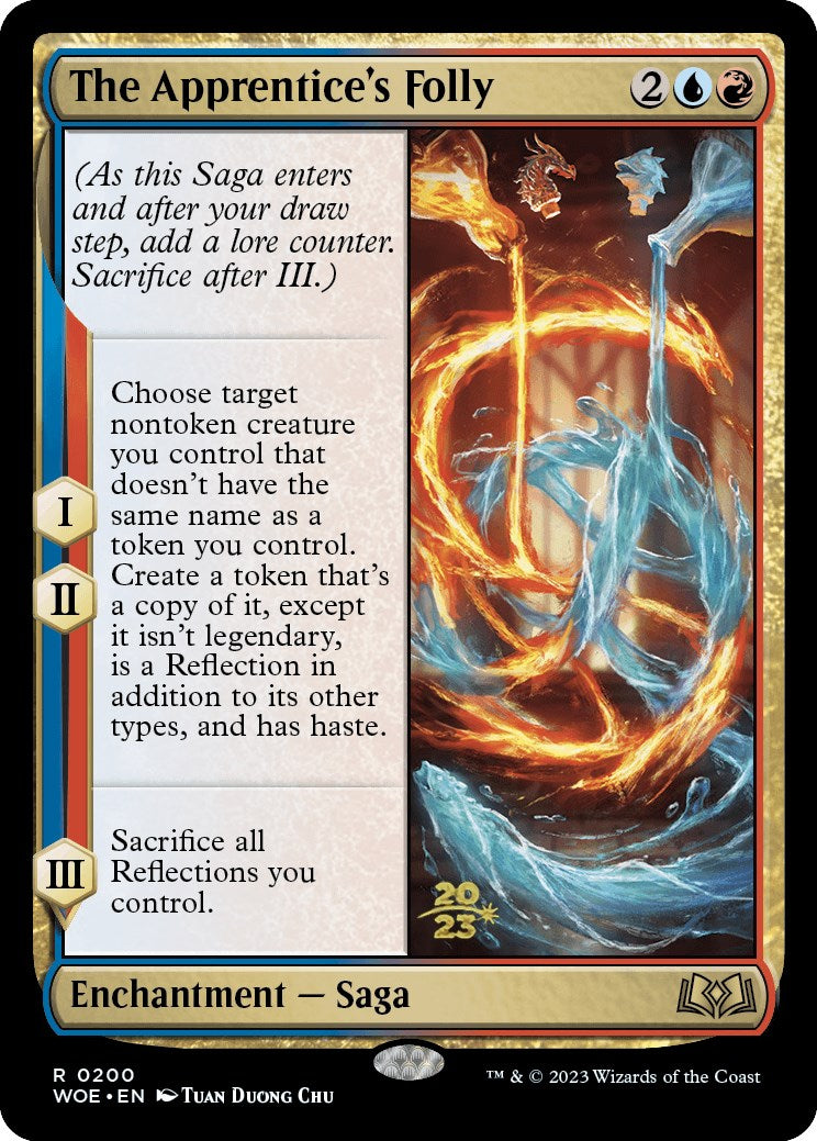 The Apprentice's Folly [Wilds of Eldraine Prerelease Promos] - Magic: The Gathering - Card Brawlers | Quebec | Canada |