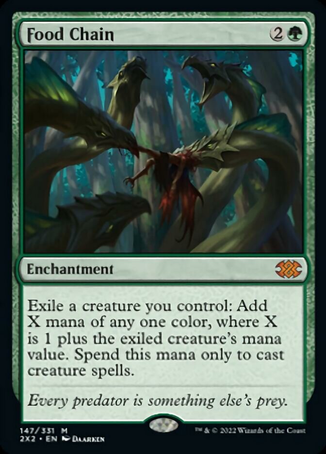 Food Chain [Double Masters 2022] - Magic: The Gathering - Card Brawlers | Quebec | Canada |