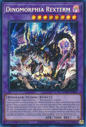 Dinomorphia Rexterm [MP23-EN082] Prismatic Secret Rare - Yu-Gi-Oh! - Card Brawlers | Quebec | Canada |