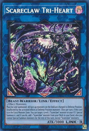 Scareclaw Tri-Heart [MP23-EN088] Prismatic Secret Rare - Yu-Gi-Oh! - Card Brawlers | Quebec | Canada |