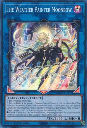 The Weather Painter Moonbow [MP23-EN089] Super Rare - Yu-Gi-Oh! - Card Brawlers | Quebec | Canada |