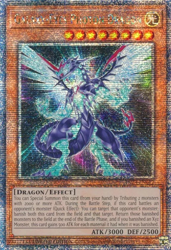 Dragon Photon aux Yeux Galactiques [TN23-EN012] Quart de Siècle Secret Rare 