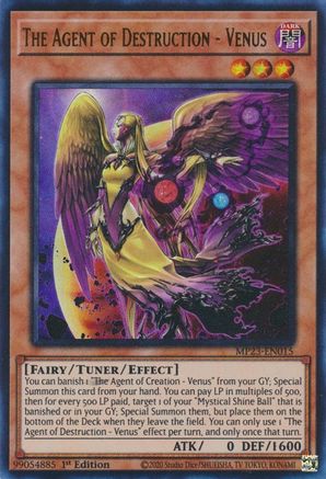 The Agent of Destruction - Venus [MP23-EN015] Ultra Rare - Yu-Gi-Oh! - Card Brawlers | Quebec | Canada |