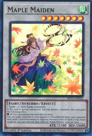Maple Maiden [MP23-EN022] Ultra Rare - Yu-Gi-Oh! - Card Brawlers | Quebec | Canada |