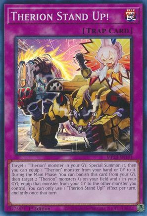 Therion Stand Up! [MP23-EN101] Super Rare - Yu-Gi-Oh! - Card Brawlers | Quebec | Canada |