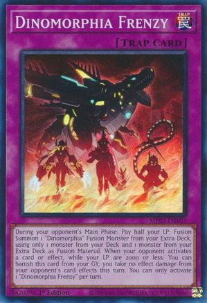 Dinomorphia Frenzy [MP23-EN107] Super Rare - Yu-Gi-Oh! - Card Brawlers | Quebec | Canada |