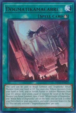 Dogmatikamacabre [MP23-EN029] Rare - Yu-Gi-Oh! - Card Brawlers | Quebec | Canada |