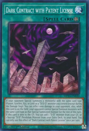 Dark Contract with Patent License [MP23-EN030] Common - Yu-Gi-Oh! - Card Brawlers | Quebec | Canada |