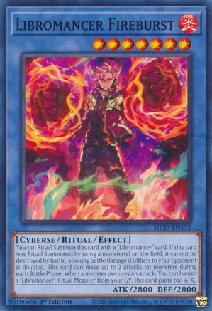 Libromancer Fireburst [MP23-EN112] Rare - Yu-Gi-Oh! - Card Brawlers | Quebec | Canada |