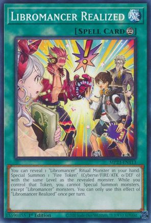 Libromancer Realized [MP23-EN113] Common - Yu-Gi-Oh! - Card Brawlers | Quebec | Canada |