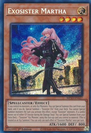 Exosister Martha [MP23-EN127] Prismatic Secret Rare - Yu-Gi-Oh! - Card Brawlers | Quebec | Canada |