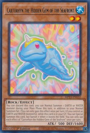 Cartorhyn the Hidden Gem of the Seafront [MP23-EN132] Rare - Yu-Gi-Oh! - Card Brawlers | Quebec | Canada |