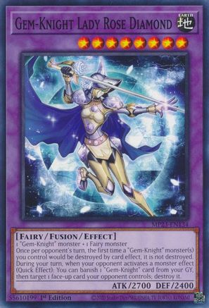 Gem-Knight Lady Rose Diamond [MP23-EN134] Common - Yu-Gi-Oh! - Card Brawlers | Quebec | Canada |