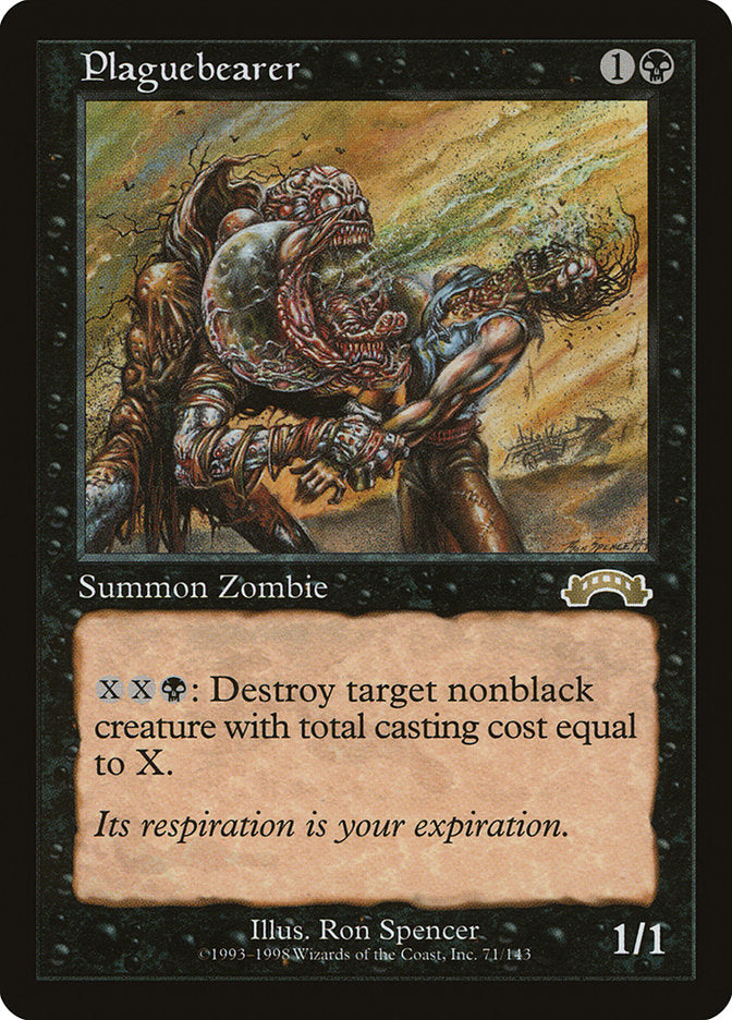 Plaguebearer [Exodus] - Magic: The Gathering - Card Brawlers | Quebec | Canada |