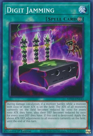 Digit Jamming [MP23-EN143] Common - Yu-Gi-Oh! - Card Brawlers | Quebec | Canada |