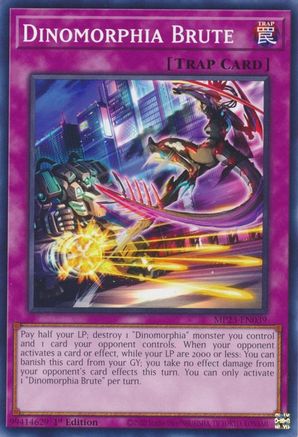 Dinomorphia Brute [MP23-EN039] Common - Yu-Gi-Oh! - Card Brawlers | Quebec | Canada |