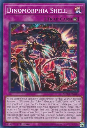Dinomorphia Shell [MP23-EN040] Common - Yu-Gi-Oh! - Card Brawlers | Quebec | Canada |