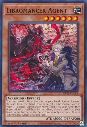 Libromancer Agent [MP23-EN045] Common - Yu-Gi-Oh! - Card Brawlers | Quebec | Canada |