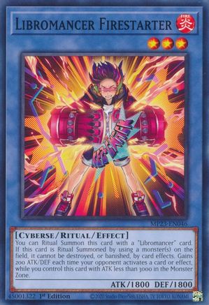 Libromancer Firestarter [MP23-EN046] Common - Yu-Gi-Oh! - Card Brawlers | Quebec | Canada |