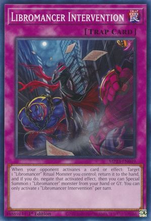 Libromancer Intervention [MP23-EN049] Common - Yu-Gi-Oh! - Card Brawlers | Quebec | Canada |