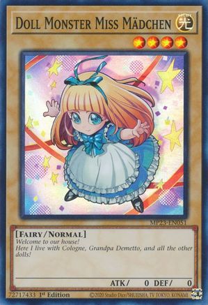 Doll Monster Miss Madchen [MP23-EN051] Super Rare - Yu-Gi-Oh! - Card Brawlers | Quebec | Canada |