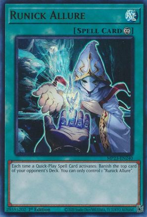 Runick Allure [MP23-EN240] Ultra Rare - Yu-Gi-Oh! - Card Brawlers | Quebec | Canada |