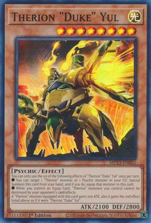 Therion "Duke" Yul [MP23-EN061] Super Rare - Yu-Gi-Oh! - Card Brawlers | Quebec | Canada |