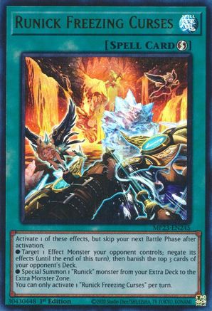 Runick Freezing Curses [MP23-EN245] Ultra Rare - Yu-Gi-Oh! - Card Brawlers | Quebec | Canada |