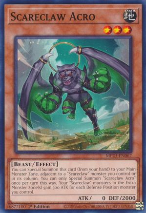 Scareclaw Acro [MP23-EN067] Common - Yu-Gi-Oh! - Card Brawlers | Quebec | Canada |