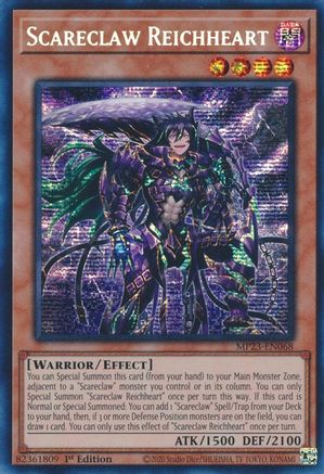 Scareclaw Reichheart [MP23-EN068] Prismatic Secret Rare - Yu-Gi-Oh! - Card Brawlers | Quebec | Canada |