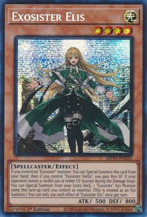 Exosister Elis [MP23-EN252] Prismatic Secret Rare - Yu-Gi-Oh! - Card Brawlers | Quebec | Canada |